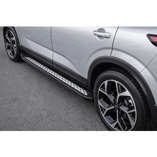 Estribos Laterales Vision New Black (2 uds., Aluminio) Nissan Qashqai 2021- foto 1