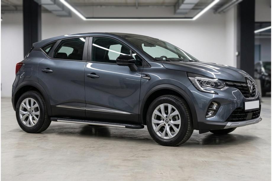 Renault Captur 2019- Estribos laterales Bosphorus Grey (2 uds., aluminio) Image