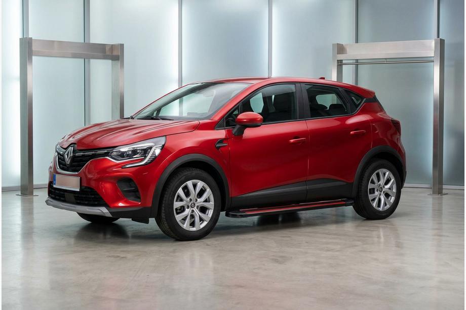 Renault Captur 2019- Estribos Laterales Maya Red (2 uds., Aluminio) Image