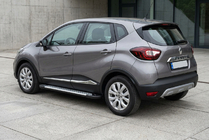 Renault Captur 2019- Estribos laterales Allmond Grey (2 uds., aluminio) foto 1
