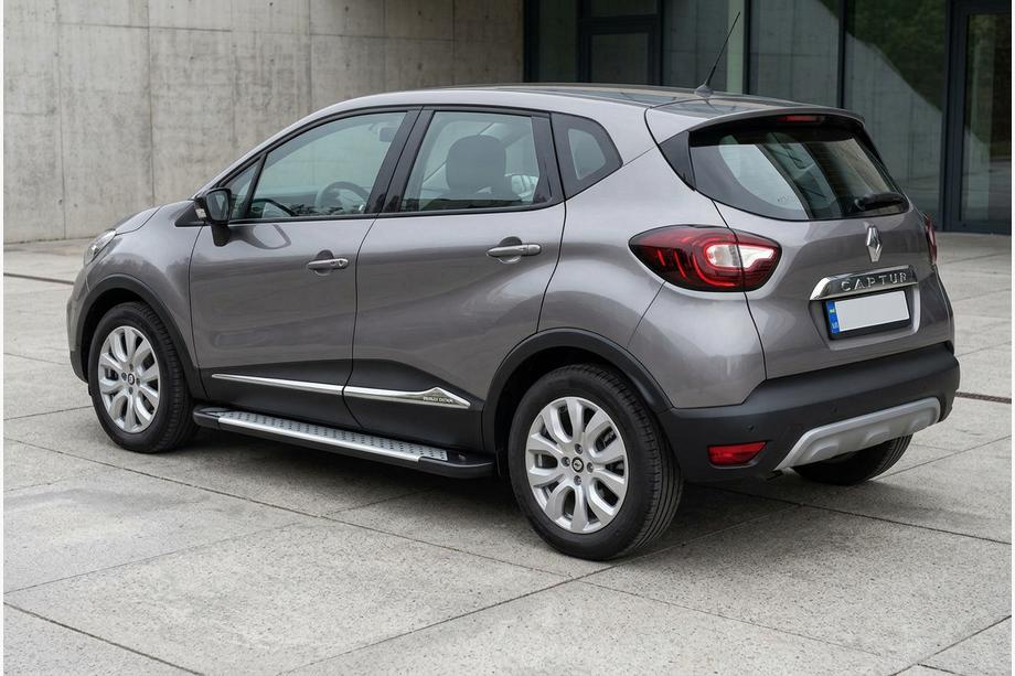 Renault Captur 2019- Estribos laterales Allmond Grey (2 uds., aluminio) Image
