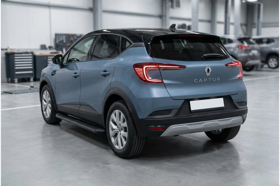 Renault Captur 2019- Estribos Laterales Tayga Black (2 uds., Aluminio) Image