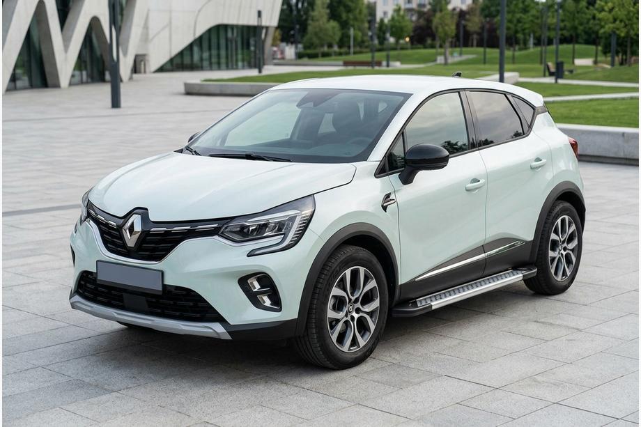 Renault Captur 2019- Estribos Laterales Vision New Grey (2 uds., Aluminio) Image