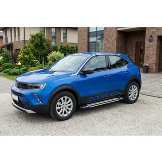 Estribos Laterales Rainbow (2 uds., Aluminio) Opel Mokka 2021- foto 1