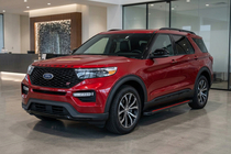 Ford Explorer 2019- Estribos Laterales Maya Red (2 uds., Aluminio) foto 1