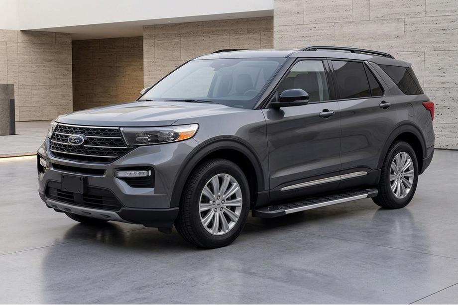 Ford Explorer 2019- Estribos Laterales RedLine (2 uds., Aluminio) Image