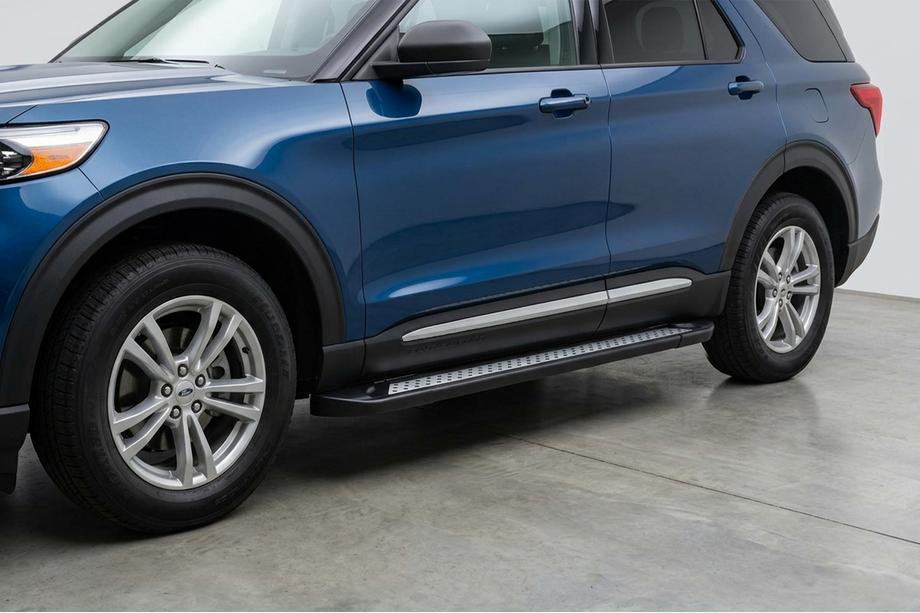 Ford Explorer 2019- Estribos Laterales Vision New Black (2 uds., Aluminio) Foto 1