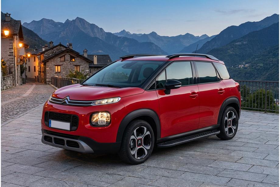 Citroen C-3 Aircross 2017-2024 Estribos Laterales Bosphorus Black (2 uds., Aluminio) Foto 1