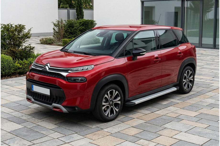 Citroen C-3 Aircross 2017-2024 Estribos Laterales Maya V2 (2 uds., Aluminio) Foto 1