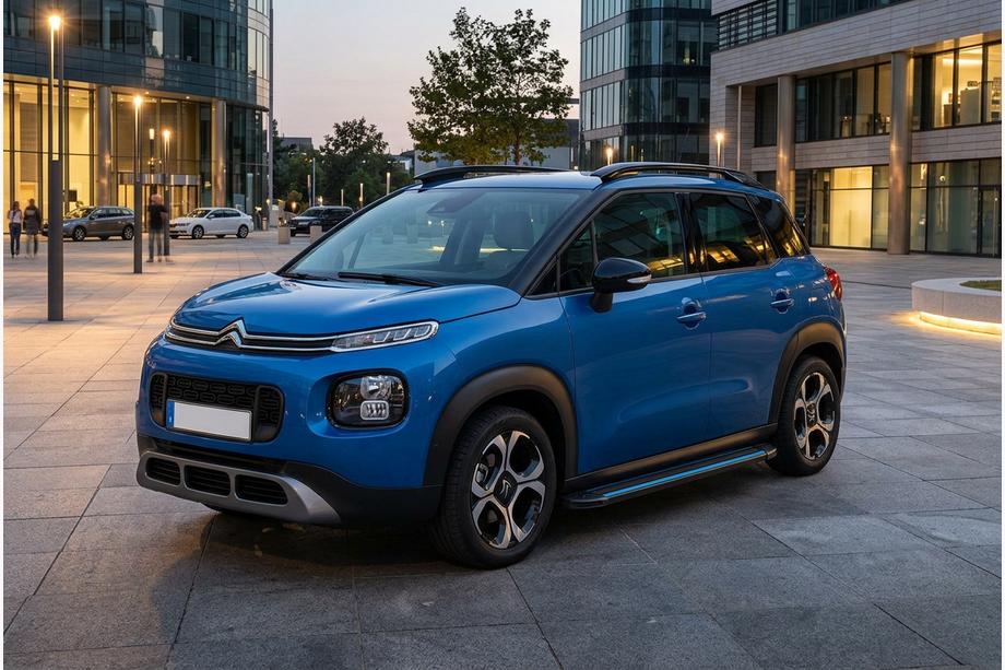 Citroen C-3 Aircross 2017-2024 Estribos Laterales Maya Blue (2 uds., Aluminio) Foto 1