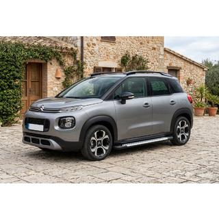 Estribos laterales Allmond Grey (2 uds., aluminio) Citroen C-3 Aircross 2017-2024 foto 1