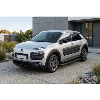 Estribos Laterales Tayga Black (2 uds., Aluminio) Citroen Cactus 2014-2020 foto 1