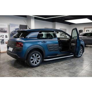 Estribos Laterales Tayga Grey (2 uds., Aluminio) Citroen Cactus 2014-2020 foto 1