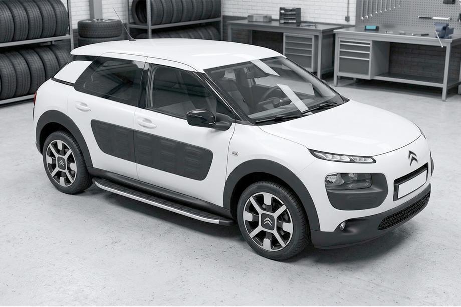 Citroen Cactus 2014-2020 Estribos Laterales Fullmond (2 uds., Aluminio) Image