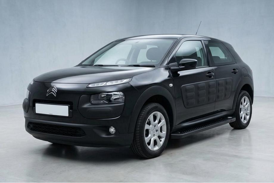 Citroen Cactus 2014-2020 Estribos Laterales Allmond Black (2 uds., Aluminio) Image