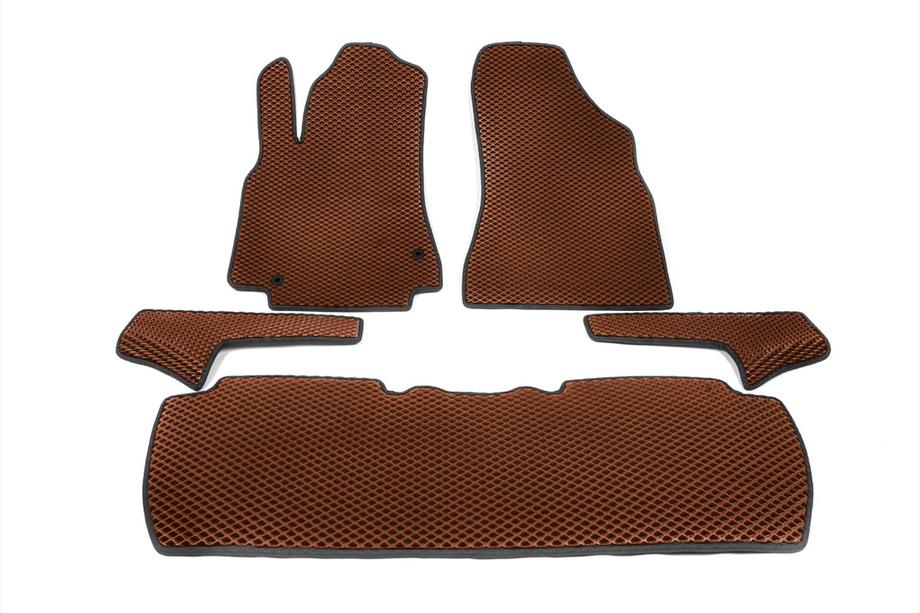 Citroen Berlingo 2008-2018 Alfombrillas EVA (rojo ladrillo) Image
