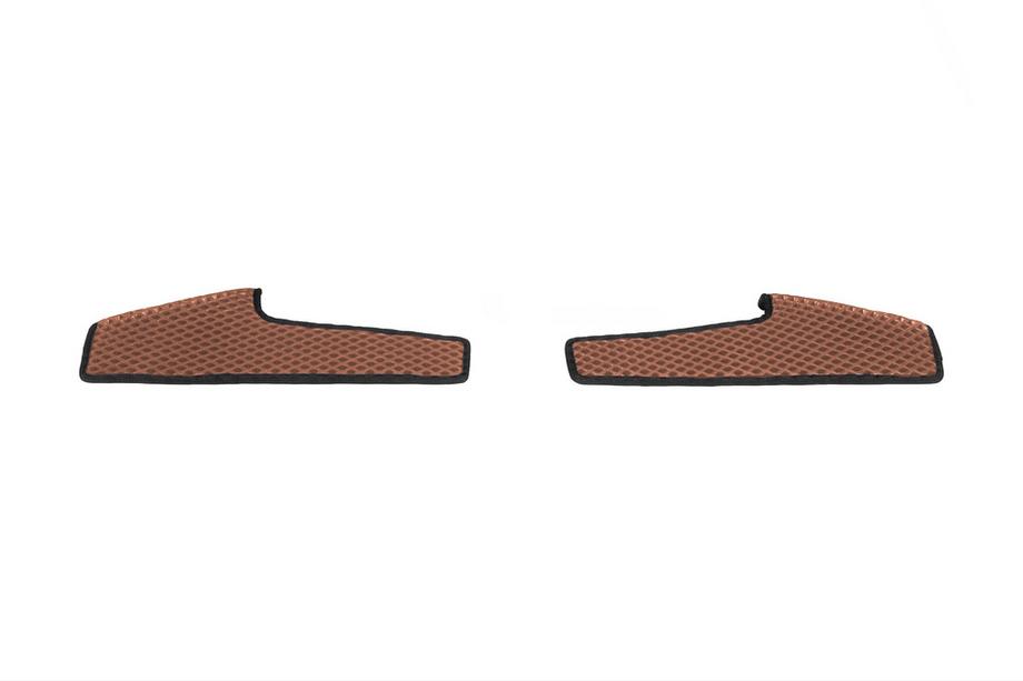 Citroen Berlingo 2008-2018 Alfombrillas EVA (rojo ladrillo) Delanteras + traseras + para umbrales (5 uds.) Foto 7