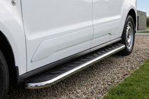 Volkswagen Caddy 2020- Estribos Laterales Maydos V1 (2 uds., Aluminio y Acero Inoxidable) foto 1