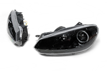 Volkswagen Golf 6 2008-2014 Faros Delanteros Black (2 uds, LED) foto 2