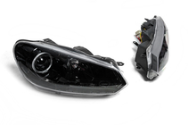 Volkswagen Golf 6 2008-2014 Faros Delanteros Black (2 uds, LED) foto 3