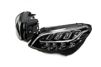 Mercedes C-class W205 2014-2021 Faros delanteros (2 uds, sin unidades de control, restyling) foto 7