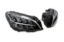 Mercedes C-class W205 2014-2021 Faros delanteros (2 uds, sin unidades de control, restyling) foto 8