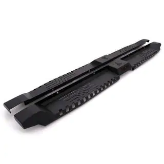 Estribos laterales Dakar V2 sin LED (2 uds, metal) foto 1