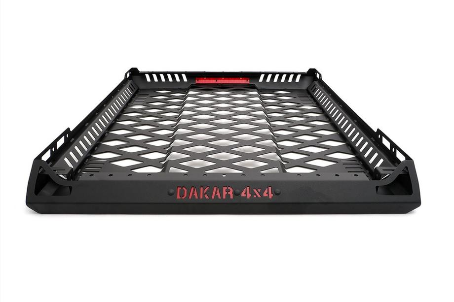 Toyota Hilux 2015- Cesta de Techo para Roll Bar Dakar (100x100 cm) Foto 5
