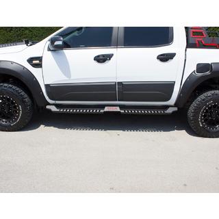 Estribos Laterales Dakar Negro V2 sin Iluminacion (2 uds, Metal) Toyota Hilux 2006-2015 foto 2