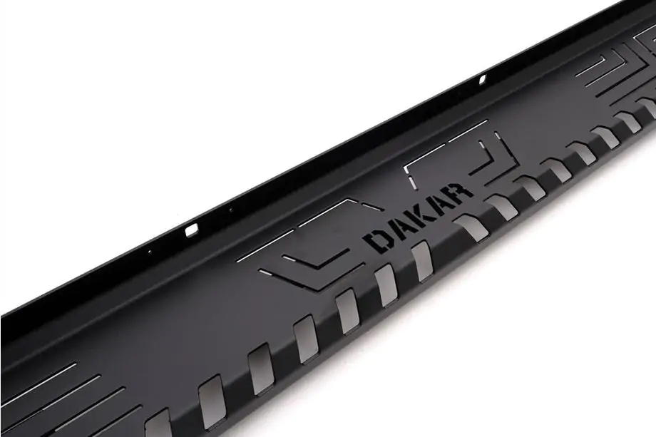 Mitsubishi L200 2006-2015 Estribos laterales Dakar V1 sin LED (2 uds, metal) Foto 2