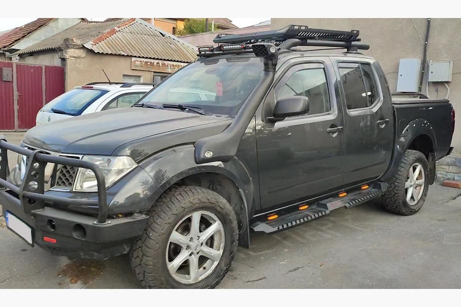 Mitsubishi L200 2006-2015 Cesta de techo para Roll Bar Dakar (100x100cm) Foto 1