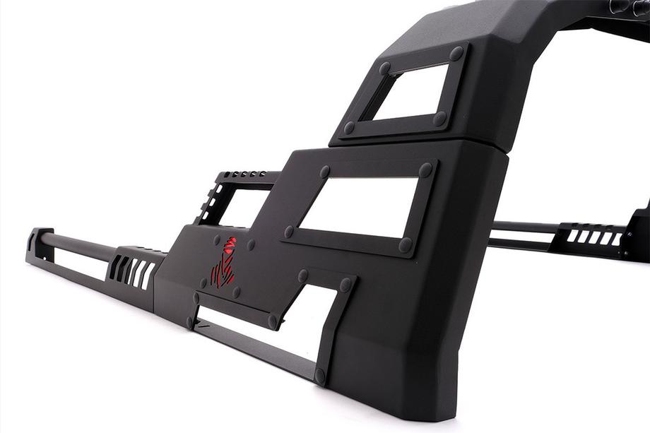 Mitsubishi L200 2006-2015 Barra antivuelco Dakar con LED Foto 6