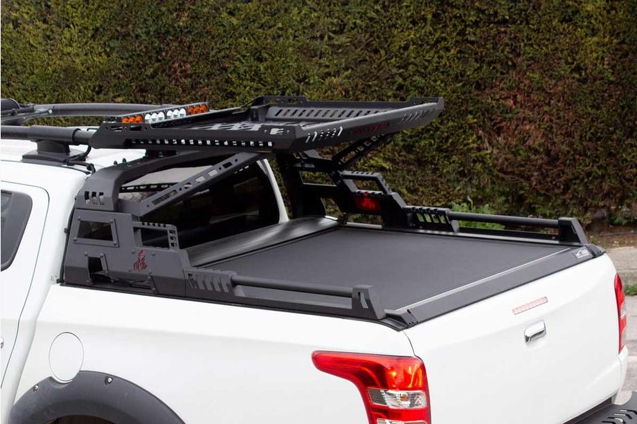 Mitsubishi L200 2015-2024 Barra antivuelco con cesta Dakar Foto 1