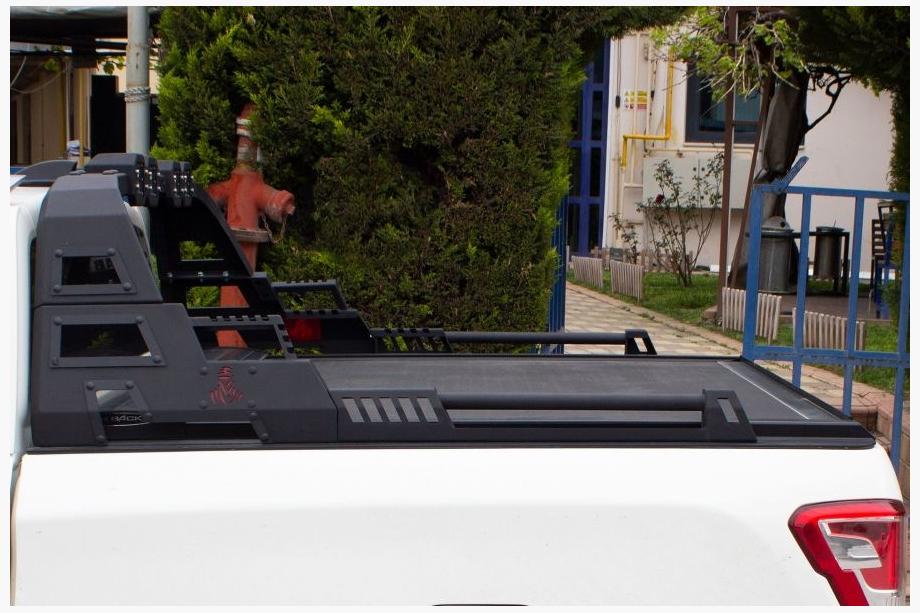 Ford Ranger 2011–2022 Barra Dakar con LED (para cubiertas enrollables) Image