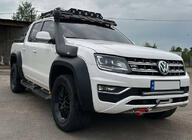 SsangYong Musso II 2018– Visera de parabrisas para baca DAKAR (LED) foto 2