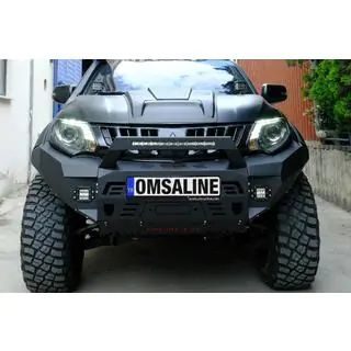 Parachoques delantero con cubre cárter Dakar (2015-2019) Mitsubishi L200 2015-2024 foto 1