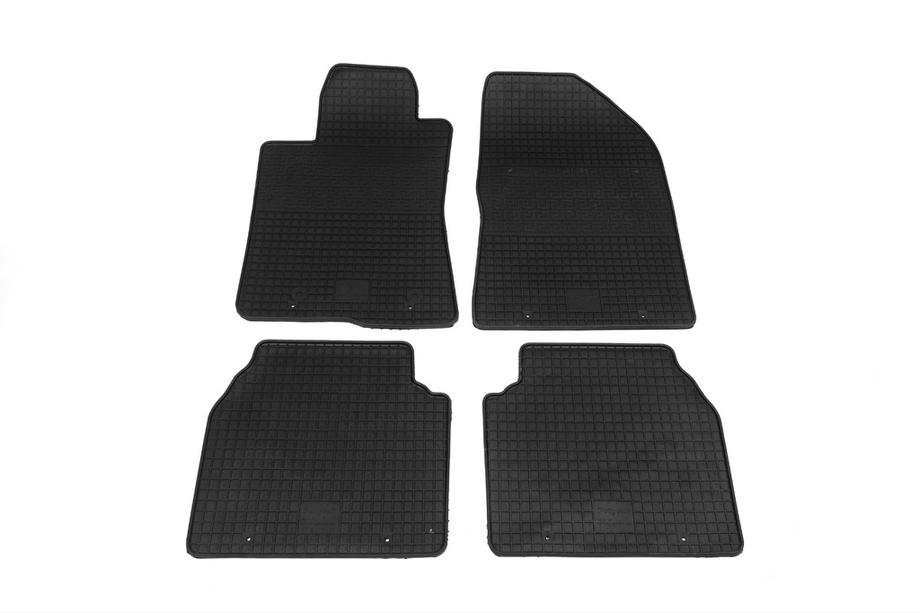 Toyota Avensis 2003-2009 Alfombrillas de goma (4 uds, Polytep) Image