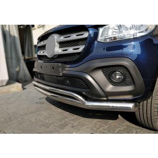 Defensa frontal doble Vegas (acero inoxidable, 76mm) foto 1