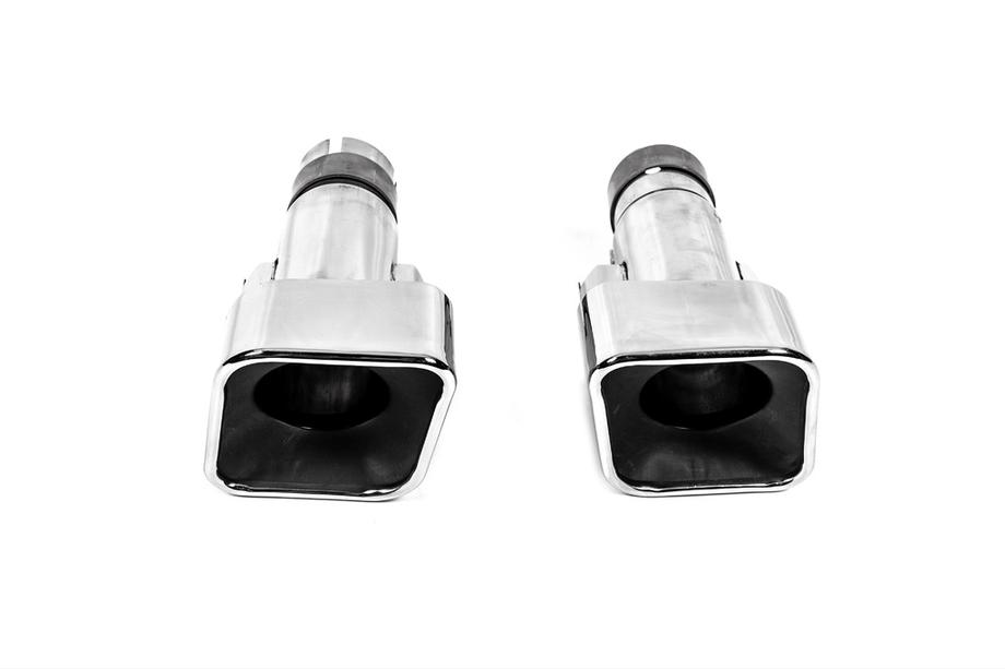 Range Rover Sport 2005-2013 Colas de escape V2 (2 uds, acero inoxidable) Foto 3