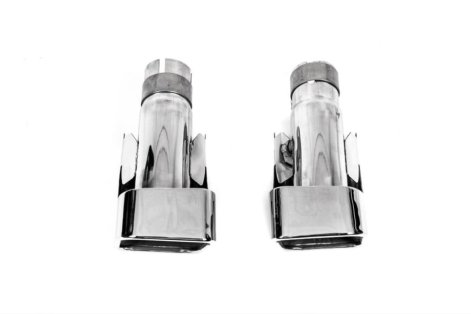 Range Rover Sport 2005-2013 Colas de escape V2 (2 uds, acero inoxidable) Foto 4