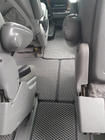 Chrysler Voyager 2001-2007 Alfombrillas (3 filas, EVA, negras) foto 12