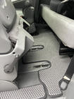 Chrysler Voyager 2001-2007 Alfombrillas (3 filas, EVA, negras) foto 11