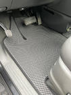 Chrysler Voyager 2001-2007 Alfombrillas (3 filas, EVA, negras) foto 3