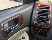 Honda Civic Sedan VII 2001-2006 Decoración de Salpicadero Aluminio foto 2