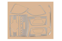 Honda CRV 2012-2016 Decoración de Salpicadero Aluminio foto 1