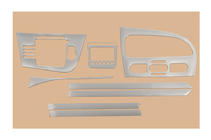 Seat Leon 2005-2012 Cubiertas de tablero (2005-2009) Aluminio foto 2