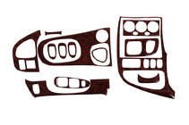 Kia Shuma 1998-2001 Decoración de Salpicadero Aluminio foto 1