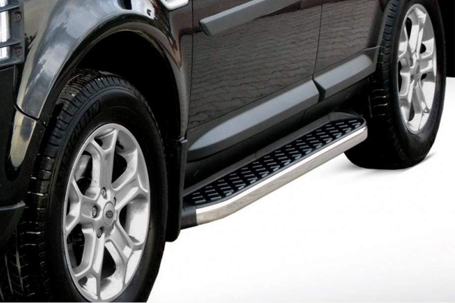 Land Rover Discovery V 2017- Estribos Laterales BlackLine (2 uds., Aluminio) Image