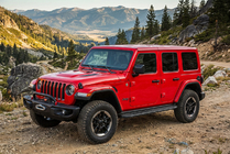 Jeep Wrangler 2018- Estribos Laterales Bosphorus Black (2 uds., Aluminio) foto 1