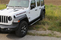 Jeep Wrangler 2018- Estribos Laterales Duru (2 uds., Aluminio) foto 1
